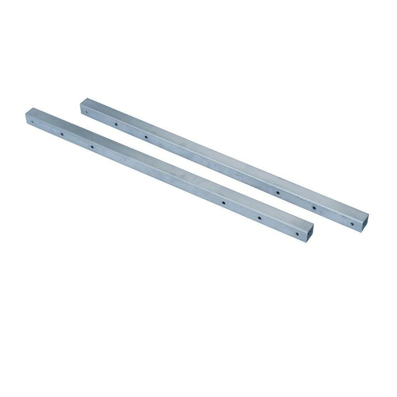 Werner 1-1/2 in. x 108 in. Square Guard Rail Cut