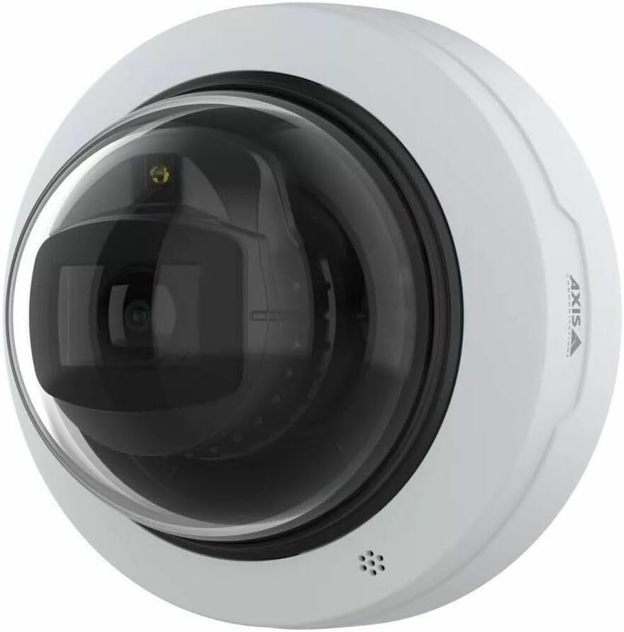 AXIS M4228-LVE 8 Megapixel Outdoor 4K Network Camera - Color - Dome - White - TAA Compliant
