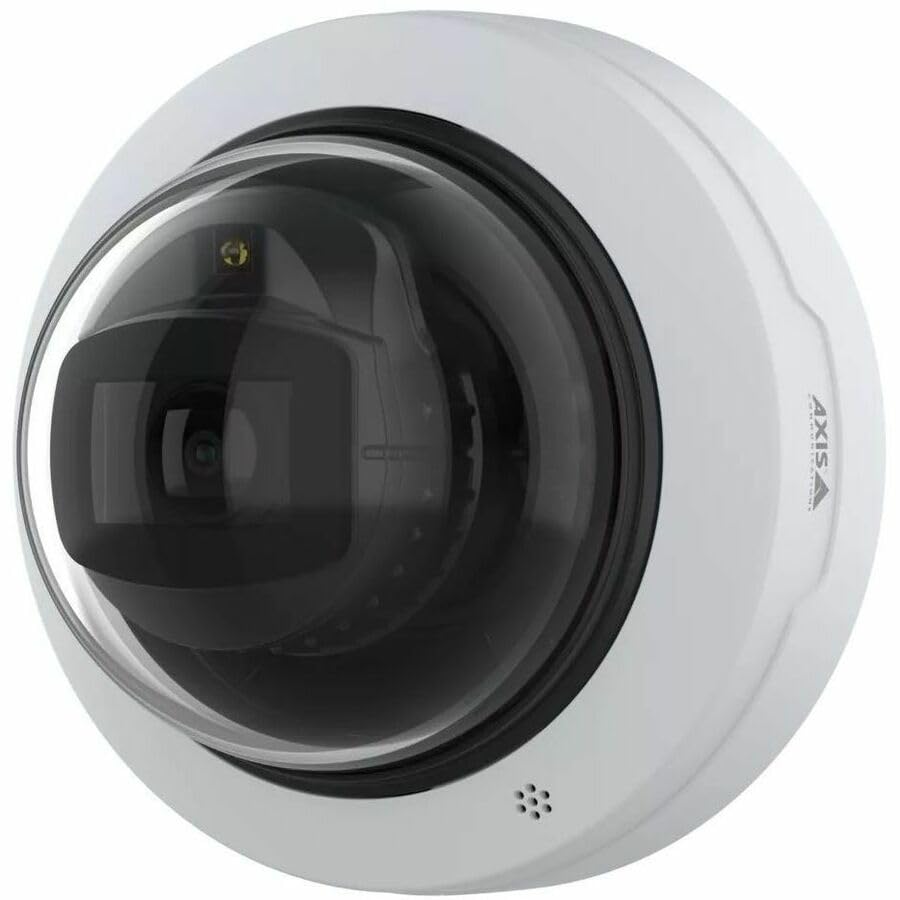 AXIS M4228-LVE 8 Megapixel Outdoor 4K Network Camera - Color - Dome - White - TAA Compliant