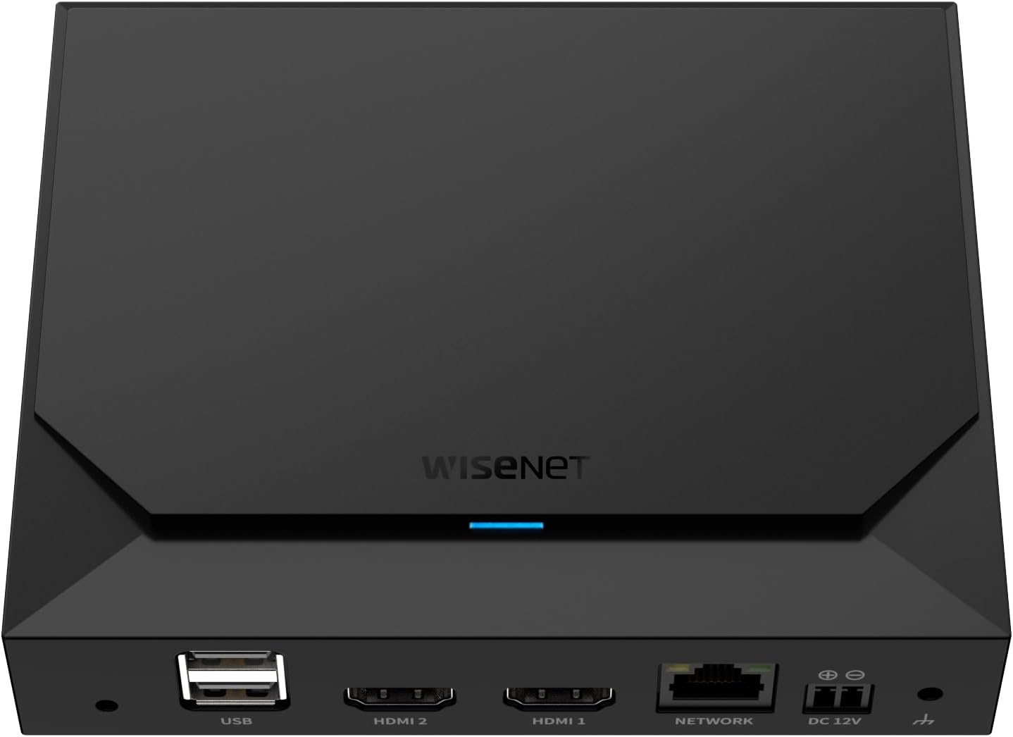 Hanwha SPD-152 8MP 64-Channel 150Mbps Network Video Decoder (NVR) with Dual HDMI Display Port, Monitor-Back and Pole Mount