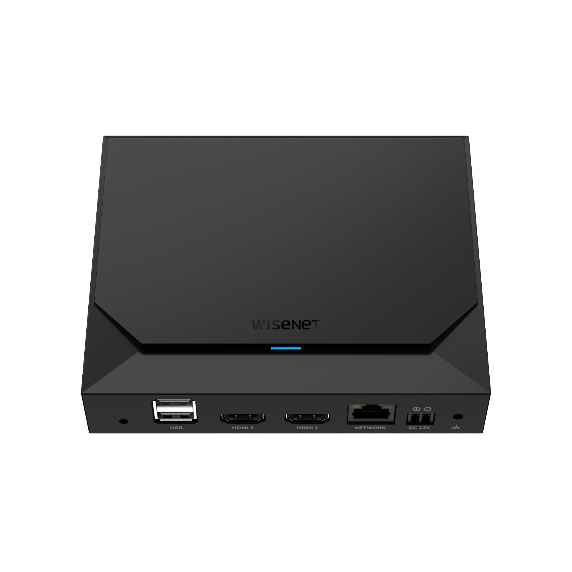 Hanwha SPD-152 8MP 64-Channel 150Mbps Network Video Decoder (NVR) with Dual HDMI Display Port, Monitor-Back and Pole Mount
