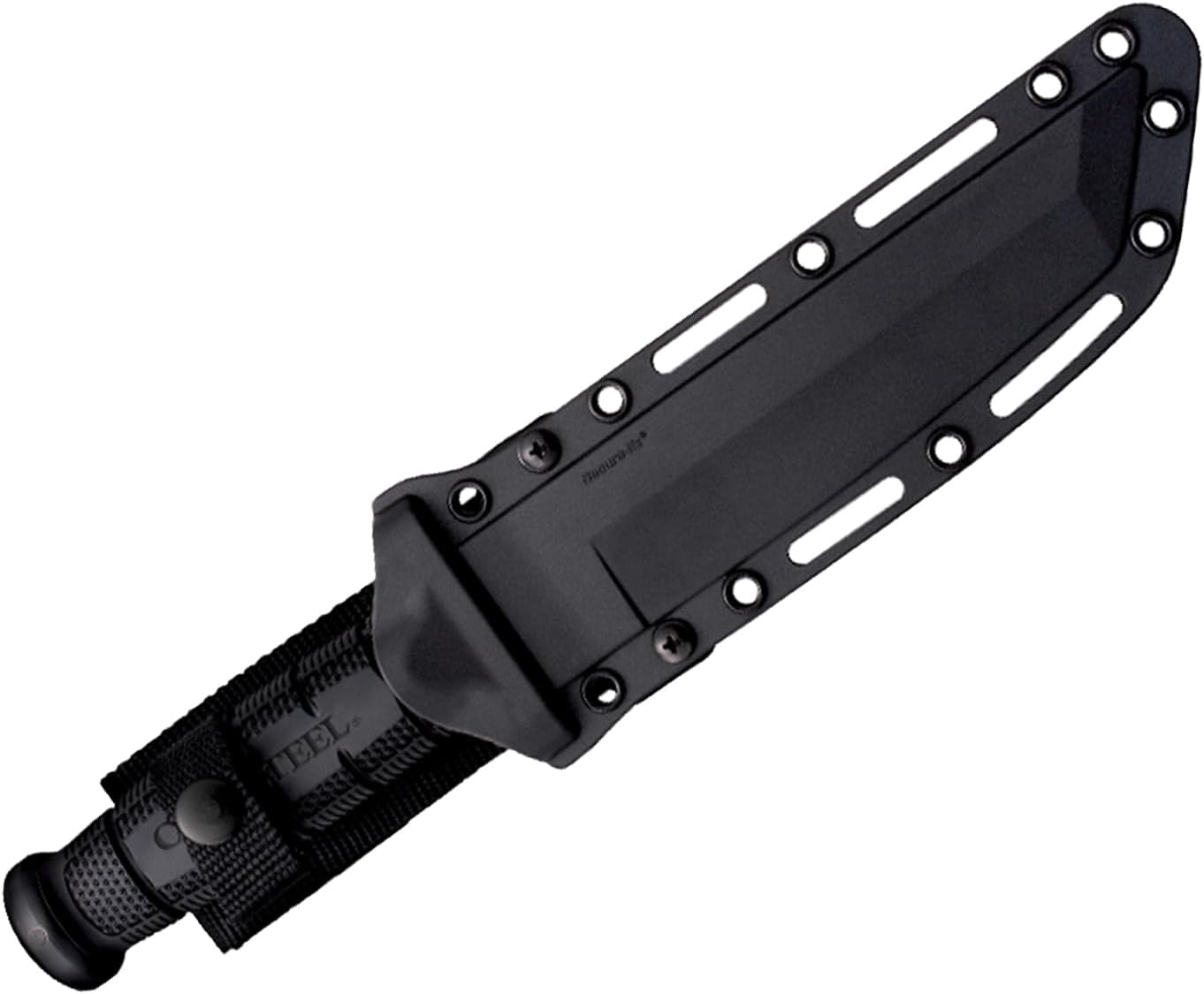 Cold Steel Leatherneck Tanto 7" German D2 Razor-Sharp Blade 5" Kray-Ex Durable Handle Tactical Military Knife withSecure-Ex
