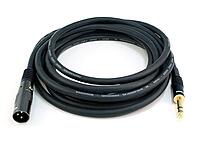 Monoprice Premier Series XLR Male to 1/4-Inch TRS Male Cable