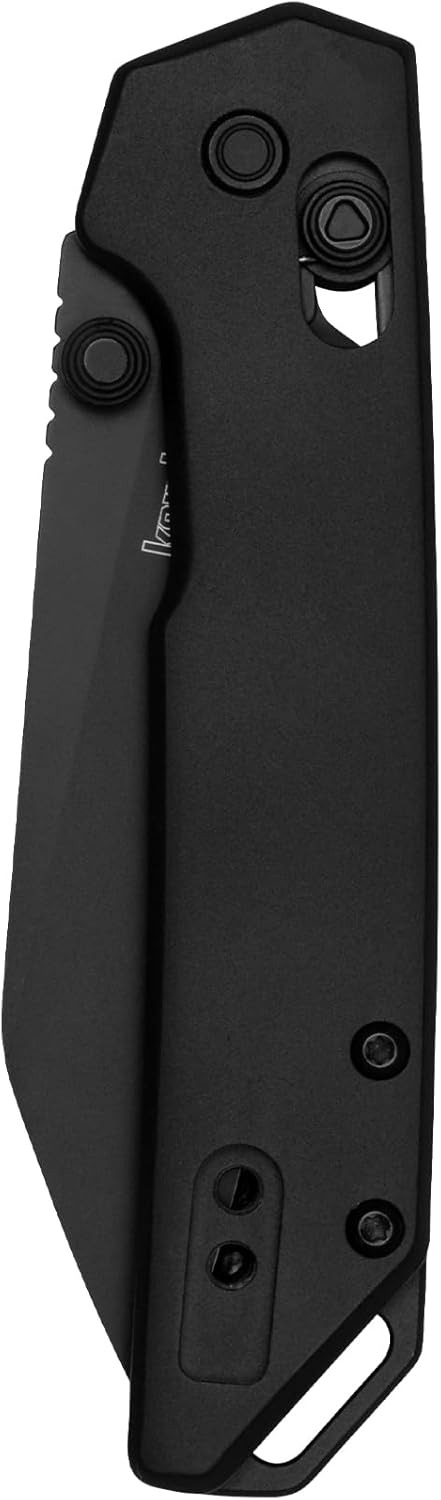 Kershaw Mini Iridium Folding Pocket Knife, 3-inch D2 Steel, DuraLock, Aluminum Handle