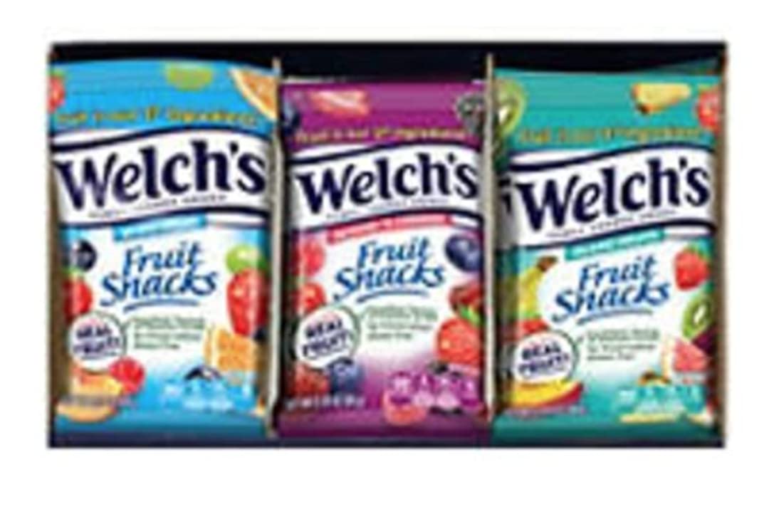Welchs Fruit Snacks Variety Pack, 2.25 Oz, Pack Of 20 Pouches