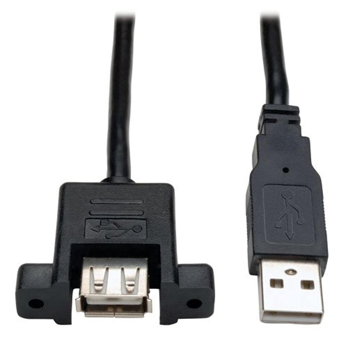 TRIPP LITE USB 2.0 Hi-Speed Panel/Keystone Mount Extension Cable (USB-A M/F)