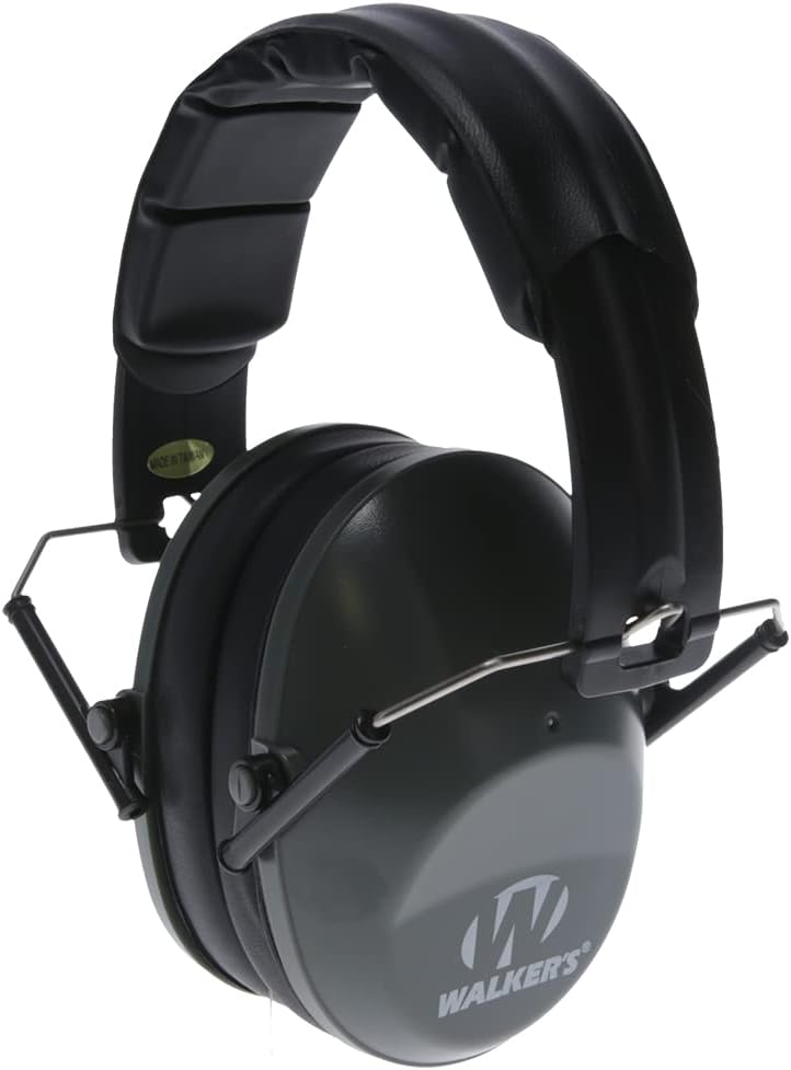 WALKER'S Pro Low-Profile Folding Earmuffs NRR 22 dB