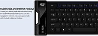 Adesso SlimTouch 232 Antimicrobial Waterproof Flexible Keyboard for Windows 8/7/Vista/XP/2000 (AKB-232UB), black