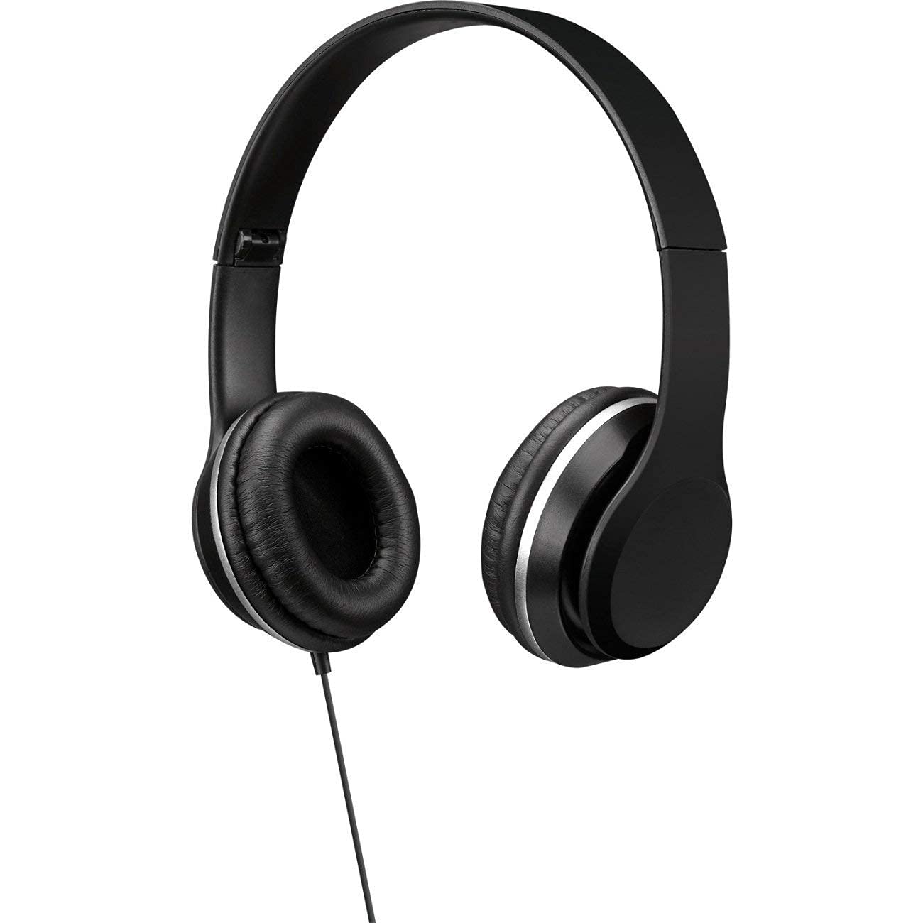 GPX IAH57B Over-The-Ear Headphones, Black