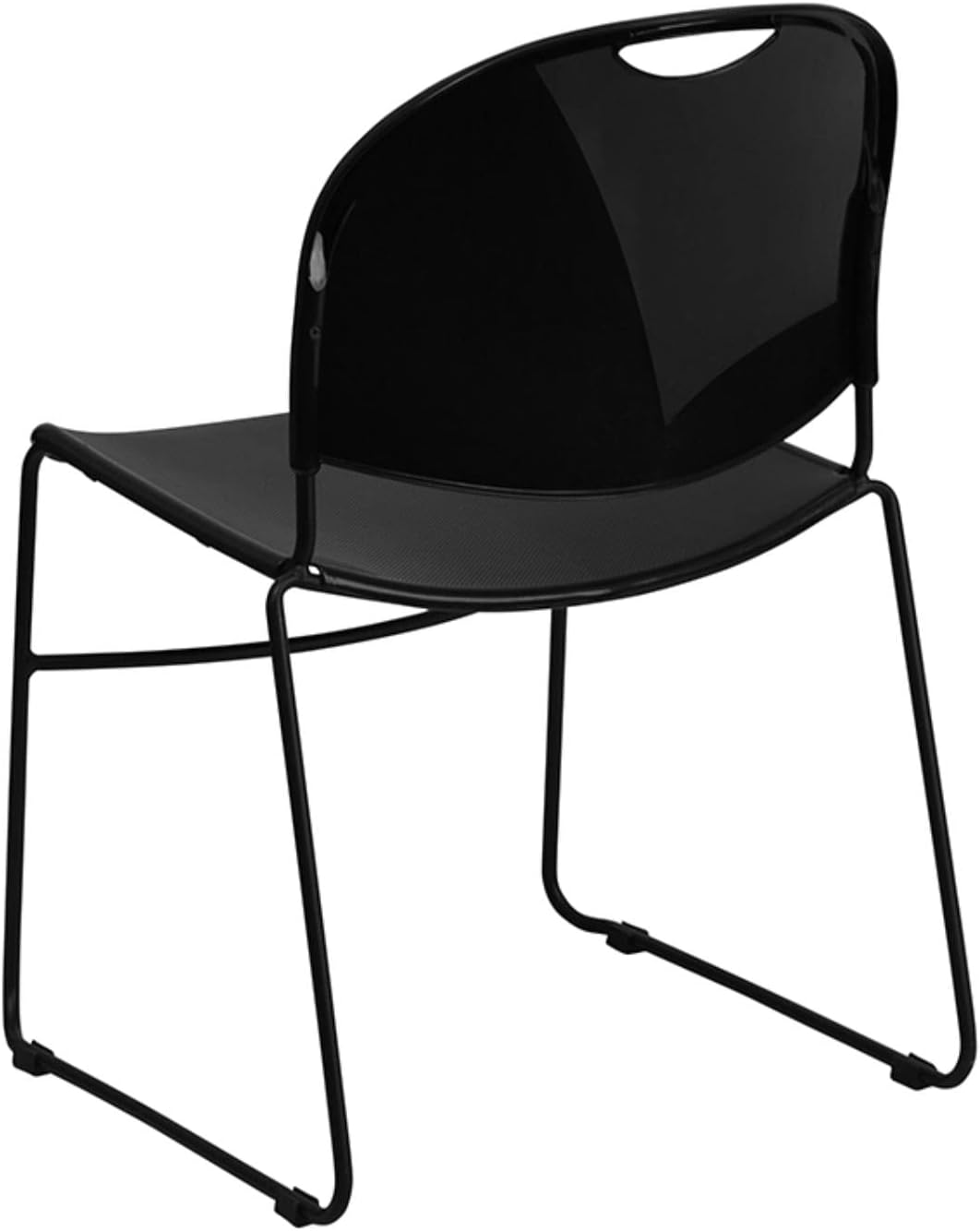 FLASH FURNITURE HERCULES Series 880 lb. Capacity Ultra-Compact Sled Base Stack Chair