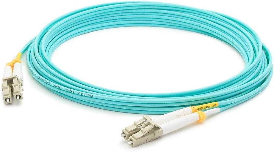 AddOn Add-On Computer 15m Laser Optimized Multi-Mode Fiber Duplex LC/LC OM3 Aqua Patch Cable (ADD-LC-LC-15M5OM3)