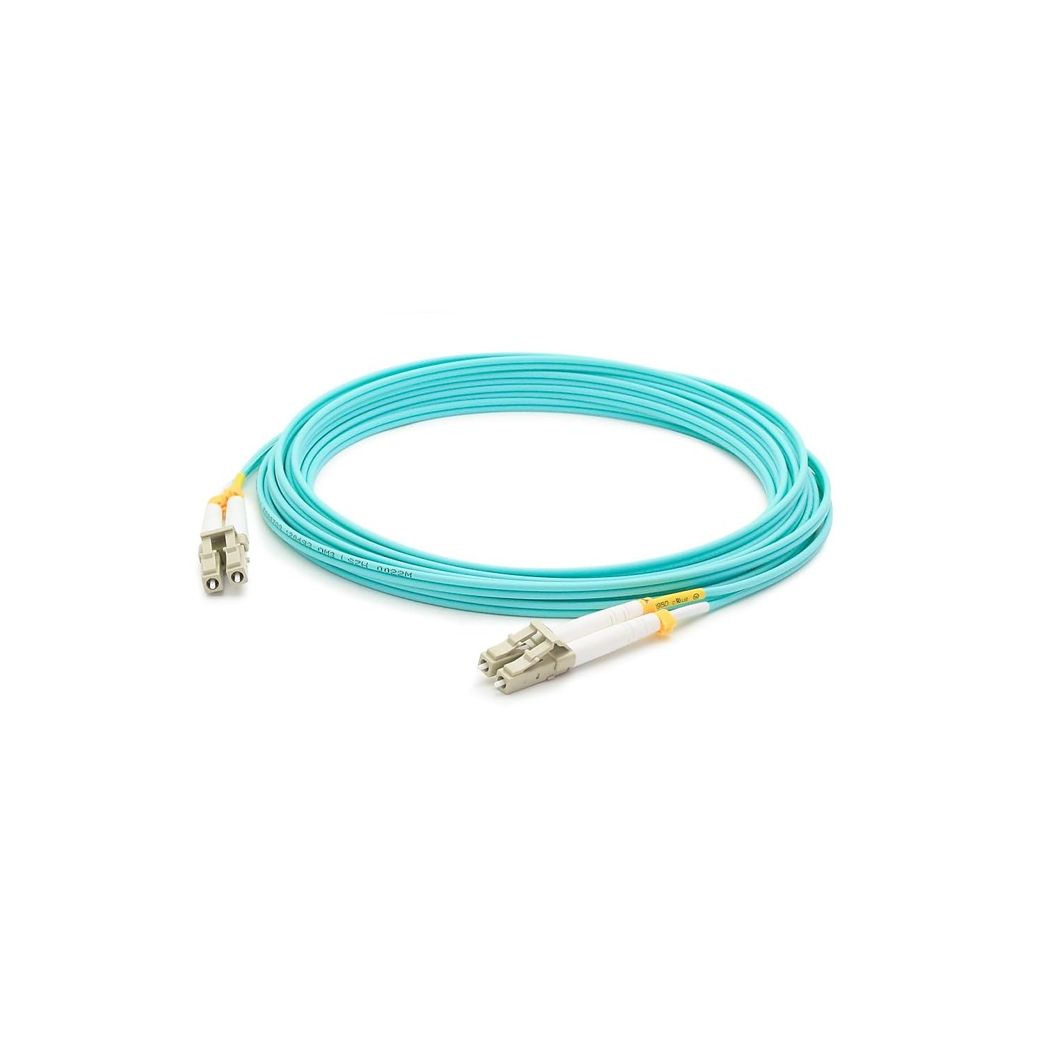 AddOn Add-On Computer 15m Laser Optimized Multi-Mode Fiber Duplex LC/LC OM3 Aqua Patch Cable (ADD-LC-LC-15M5OM3)