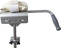 MABIS Walker Platform Attachment With Adjustable Padded Cuff, No Tools Needed, Attaches to Most Walkers, FSA and HSA Eligible, Made of Lightweight Aluminum, Silver