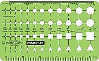 Staedtler® Mars® Template, Sketch Master