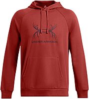 Under Armour Men's Rival Fleece Antler Wordmark Hoodie