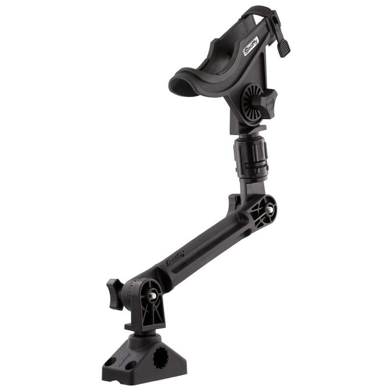 Scotty Baitcaster/spinning Rod Holder with Gear-head Mount Kit
