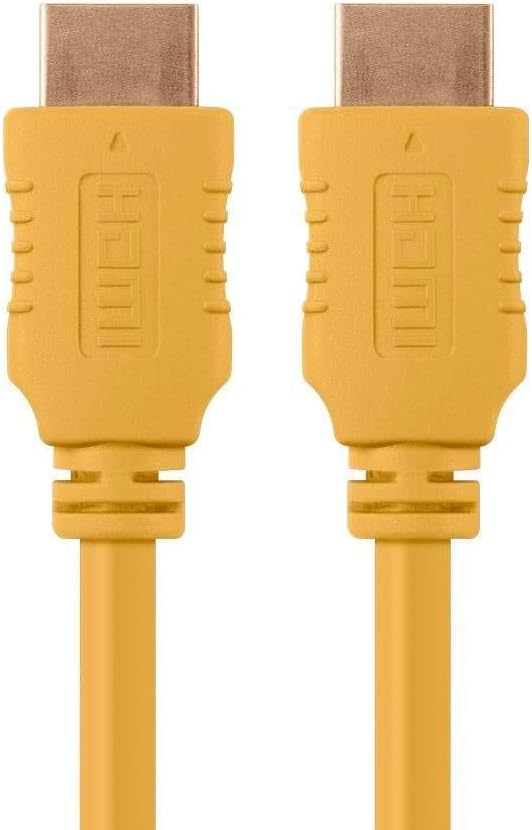 Monoprice 4K High Speed HDMI Cable - HDMI 2.0, 4K@60Hz, HDR, HDR10, Dolby Vision, 18Gbps, YUV 4:4:4, 28AWG - 1.5 Feet, Black