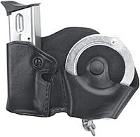 GOULD & GOODRICH Gold Line 821 Cuff Case/Mag Case Combo with Paddle