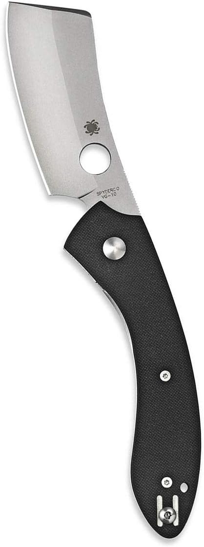 Spyderco Roc G-10 black Plain Edge Knife