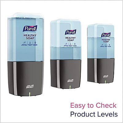 PURELL ES10 Wall-Mount Touchless Automatic Hand Soap Dispenser, Graphite