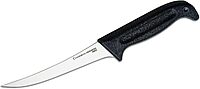 Cold Steel Commercial Series 6" Stiff Curved German 4116 Stainless Steel Fixed Blade Trailing Point Narrow Game & Fish Processing Cutting Boning Knife with Ergonomic Kray-Ex Handle