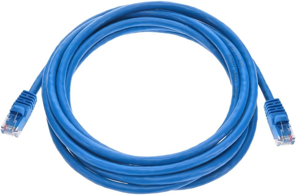 Monoprice Cat6 24AWG UTP Ethernet Patch Cable - Snagless RJ45, 550MHz, Pure Bare Copper