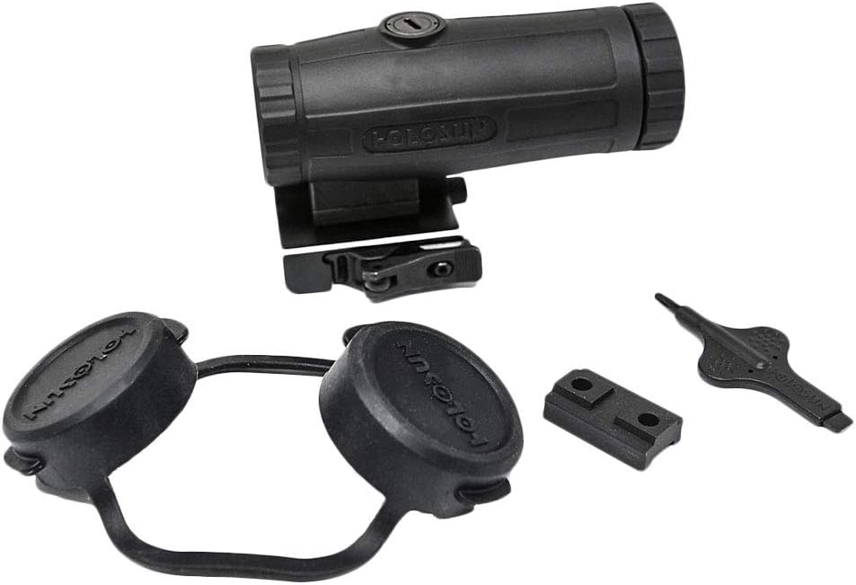 HOLOSUN HM3X 3X Flip-to-Side Magnifier w/QD Mount HM3X