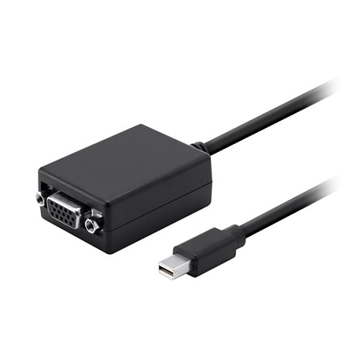 Rocstor Y10A199-B1 Mini DisplayPort/VGA Video Cable - Mini DisplayPort/VGA for Video Device - 6" - HD-15 Female VGA, Black