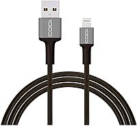 CODi 6' Braided Nylon USB-A to Lightning (MFI Certified) Charge & Sync Cable