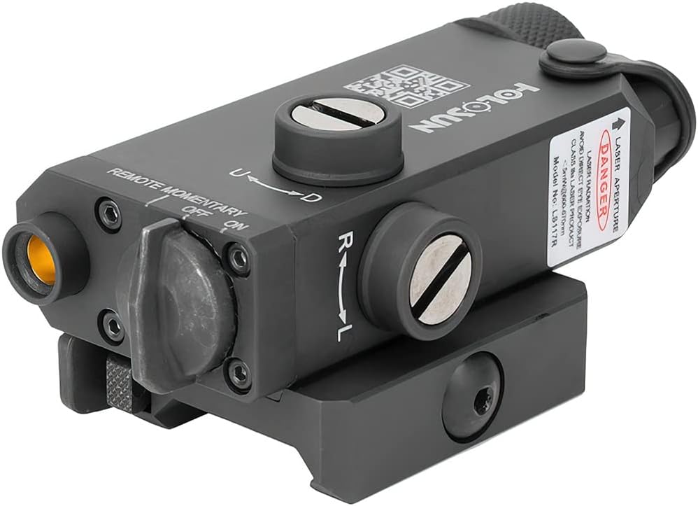HOLOSUN LS117 Laser Aiming Device for Long Guns with QD Picatinny Rail Mount