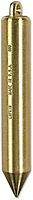 Crescent Lufkin 20 oz. Inage Solid Brass Cylindrical Plumb Bob - TT590N , Black
