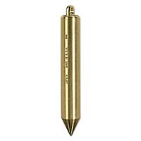 Crescent Lufkin 20 oz. Inage Solid Brass Cylindrical Plumb Bob - TT590N , Black