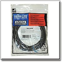 Eaton Tripp Lite Cat5e 350MHz Molded Patch Cable (RJ45 M/M) - Black, 4-ft.(N002-004-BK)