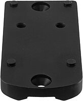 TRUGLO Pistol Red-Dot Sight Mount | CNC-Machined Billet Steel Dovetail Adapter