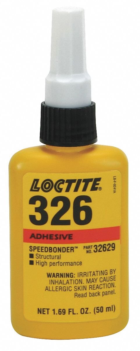 Loctite 442-32629 326 Acrylic Speedbonder Structural Adhesive, 50mL Capacity (Pack of 10)