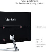 ViewSonic VX3276 32-Inch Widescreen Monitor with Ultra-Thin Bezels