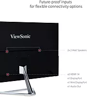 ViewSonic VX3276 32-Inch Widescreen Monitor with Ultra-Thin Bezels