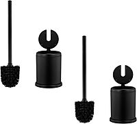 Escobilla de Inodoro de Acero Inoxidable con Tapa