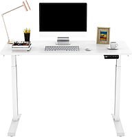 FlexiSpot E9 Standing Desk Electric Height-Adjustable Quick-Install, 48x24
