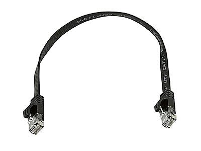Monoprice FLEXboot Flat Cat6 Ethernet Patch Cable (UTP, 30AWG, Pure Bare Copper, 550MHz)
