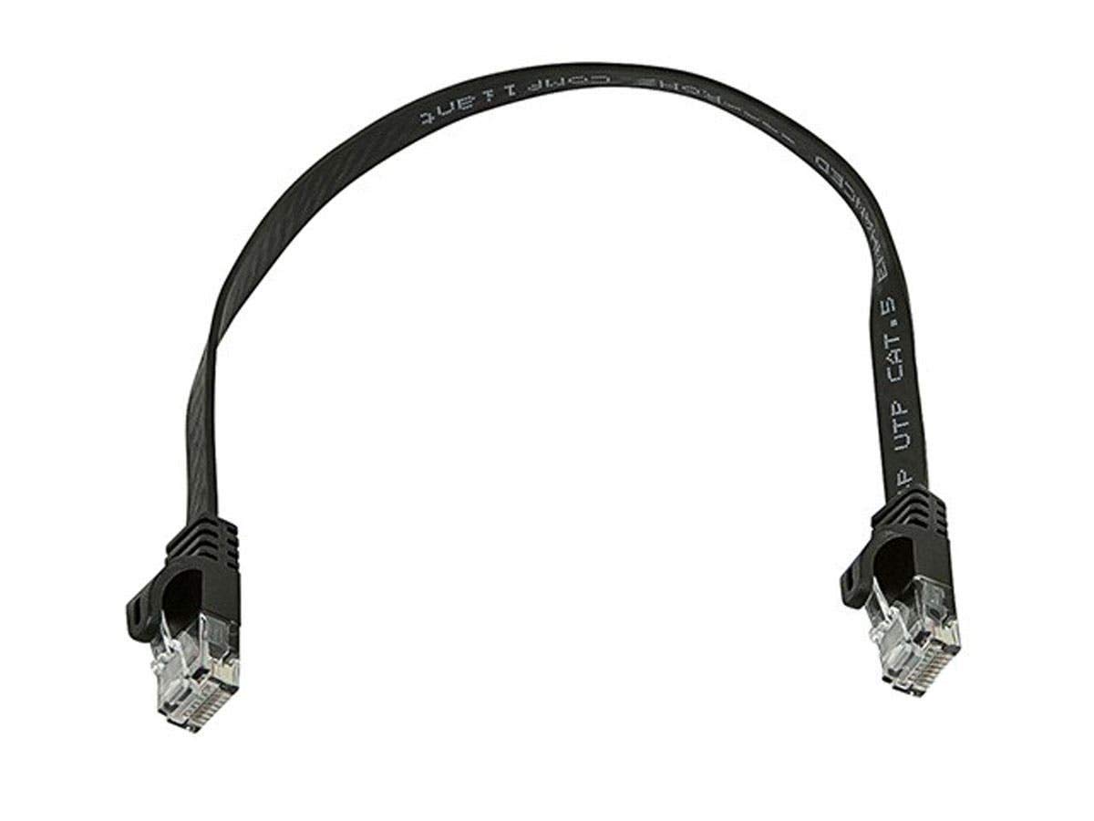 Monoprice FLEXboot Flat Cat6 Ethernet Patch Cable (UTP, 30AWG, Pure Bare Copper, 550MHz)
