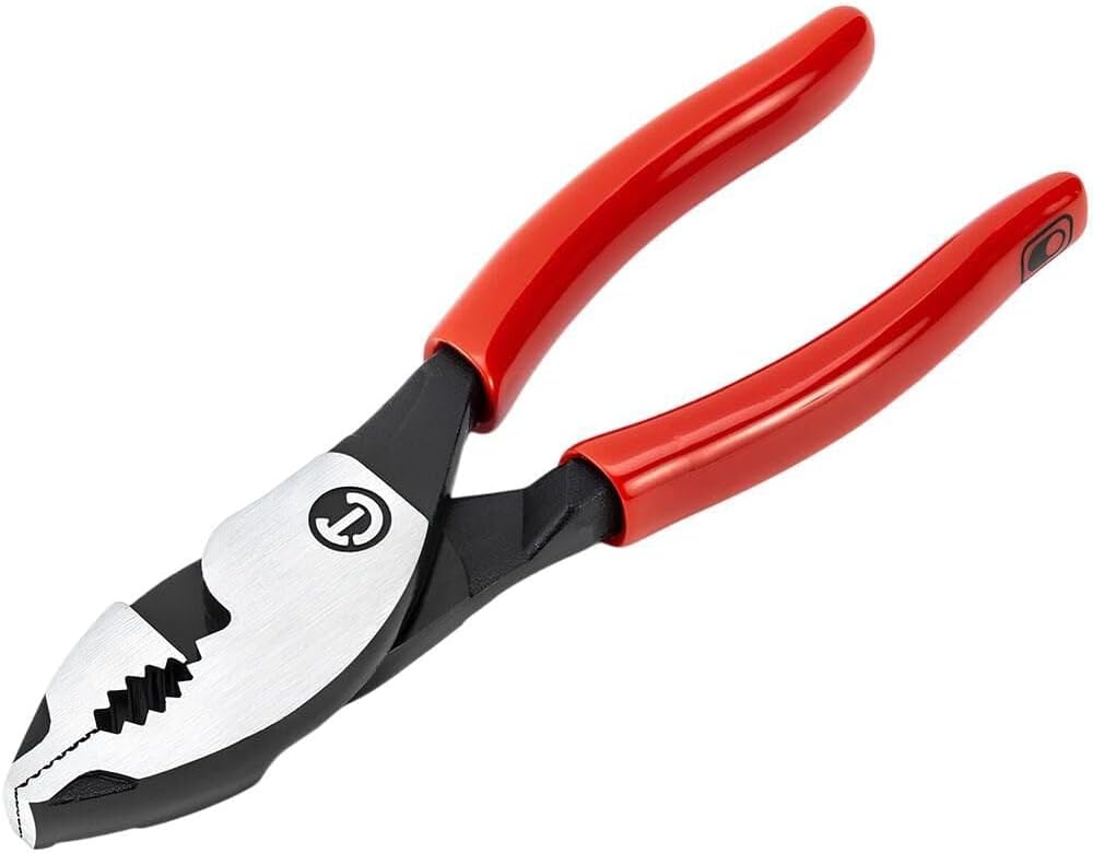 Crescent Z2 Dipped Handle Slip Joint Pliers - Plumbing, Home Improvement Hand Tool with Comfort Grip - 6" - HTZ26