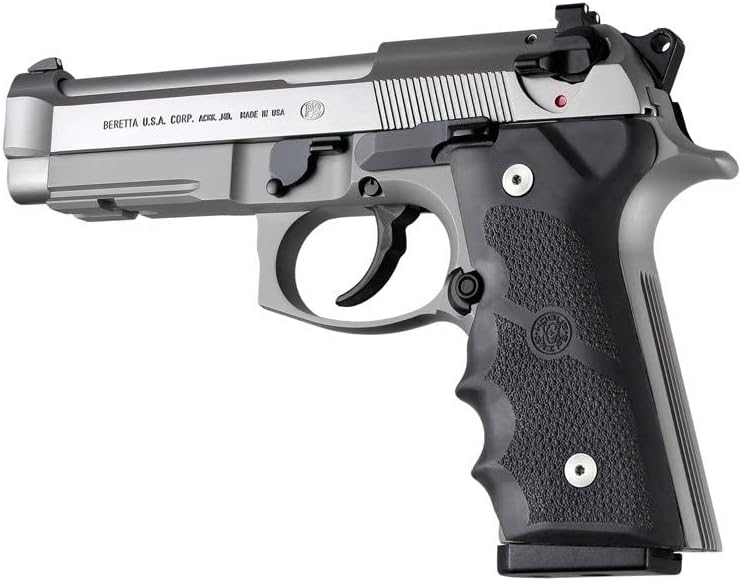 Hogue Beretta Vertec OverMolded Rubber Grip - Black