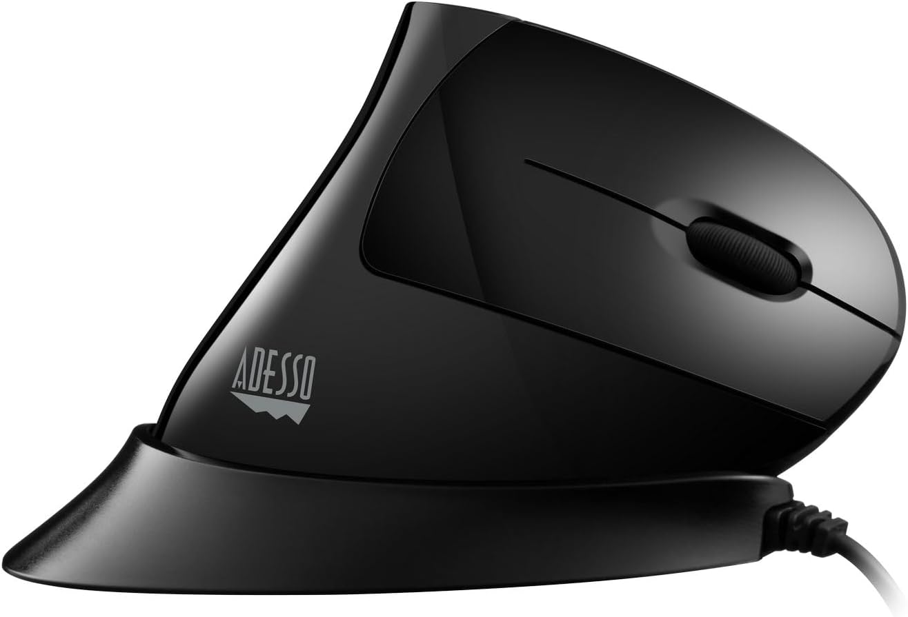 iMouse V3-TAA USB Adjustable Wrist Angle Vertical Ergonomic Mouse Made in Taiwan (TAA Compliant)