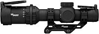 Sig Sauer Tango-MSR Compact LPVO 1-8x24 30mm Maintube Second Focal Plane/F2/SPF Waterproof Shockproof Hunting Scope | Illuminated MSR BDC-8 Reticle, 6 Illumination Settings (SOTMC81000)
