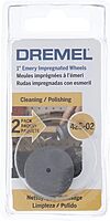 Dremel 425-02 Emery Impregnated Polishing Wheel (Pack of 4)