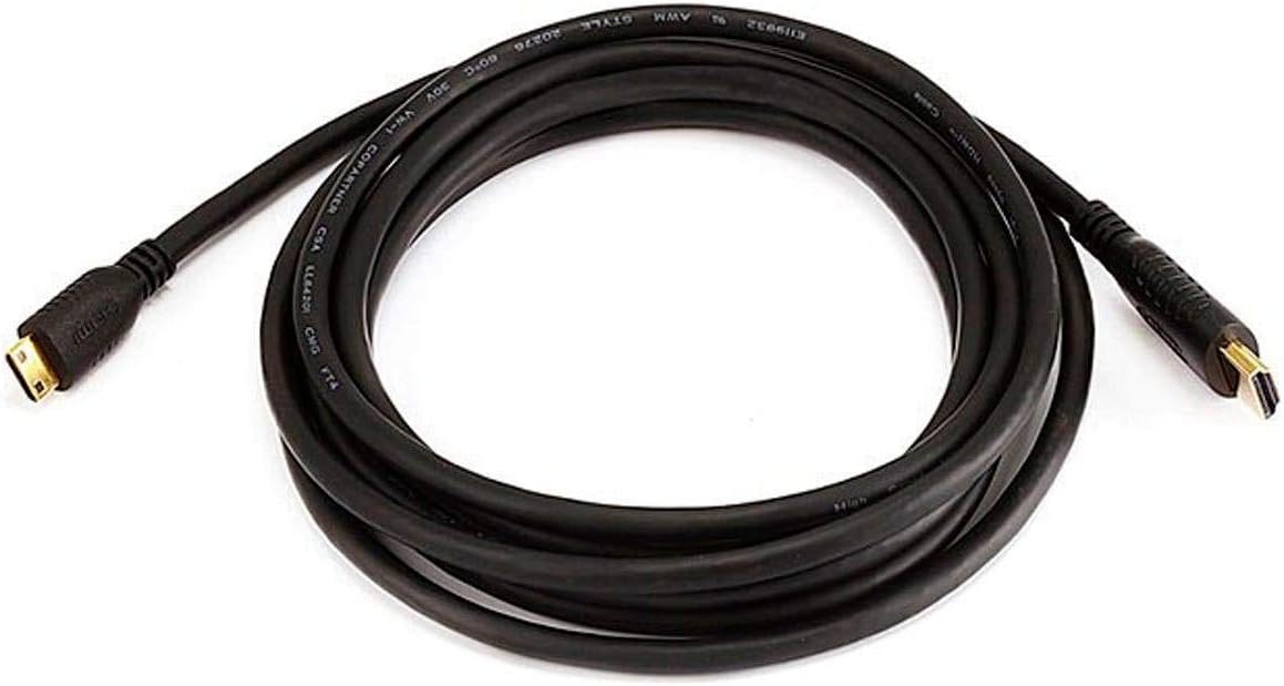 Monoprice 30AWG Standard HDMI Cable - HDMI Mini to HDMI Connector