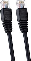 Tripp Lite Cat5e 350MHz Snagless Molded Patch Cable (RJ45 M/M) - Black, 10-ft.(N001-010-BK)