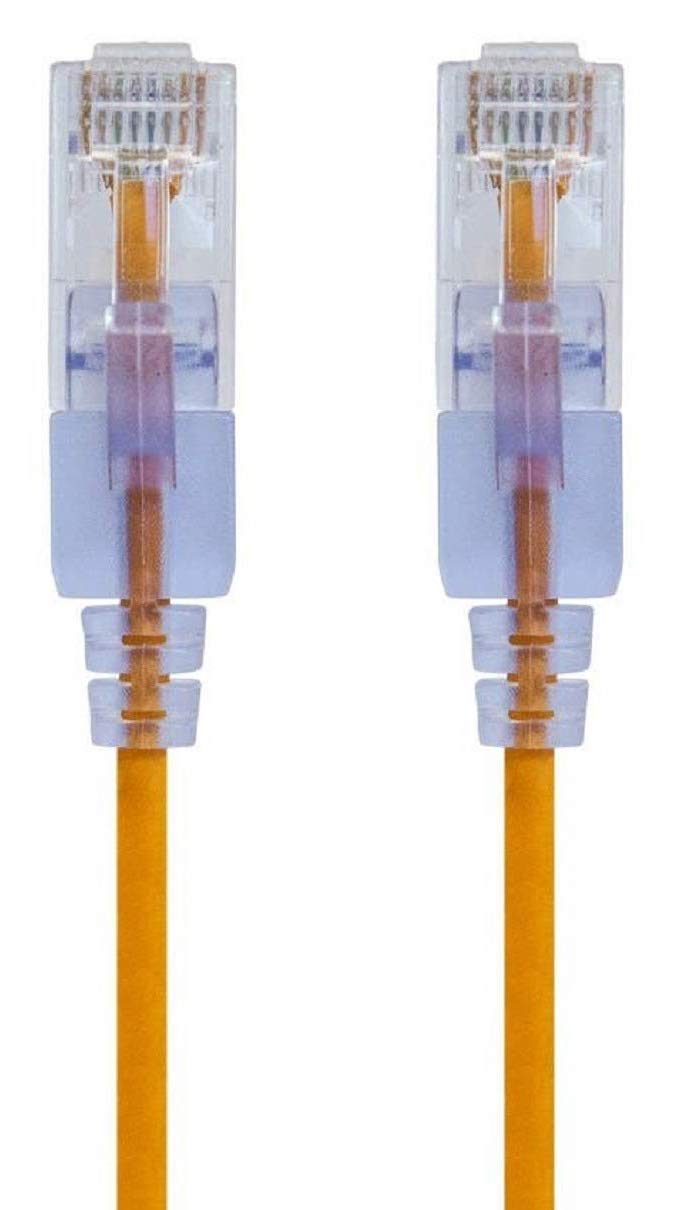Monoprice SlimRun Cat6A Ethernet Patch Cable - 30AWG UTP Snagless RJ45 10G