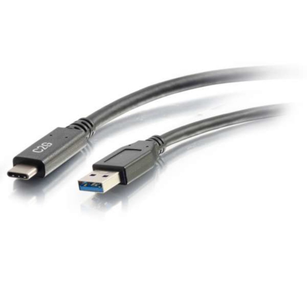 C2G 3ft USB to USB C Cable – 3.0 USB Type C Charger Cable works with Apple iPhone 15/15 Pro, Samsung